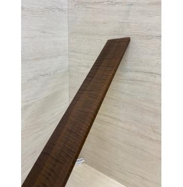 Орех Грецкий Волнистый Печёный 180гр заготовка накладки для электрогитары Радиал АА Волна ААА 9.5х70-67х540 мм-11