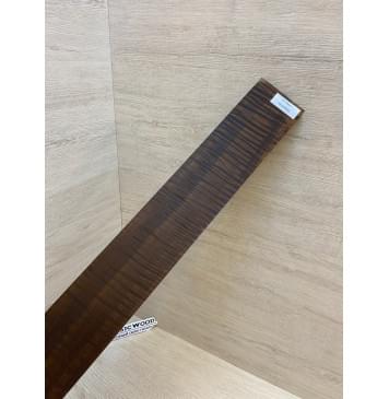 Орех Грецкий Волнистый Печёный 180гр заготовка накладки для электрогитары Радиал АА Волна ААА 9.5х70-67х540 мм-16