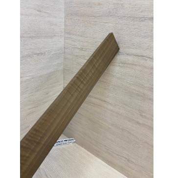 Орех Грецкий Волнистый Печёный 180гр заготовка накладки для электрогитары Радиал АА Волна А 10х67-55х535 мм-13