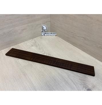 Орех Грецкий Волнистый Печёный 180гр заготовка накладки для электрогитары Радиал АА Волна А 10х67-55х535 мм-19