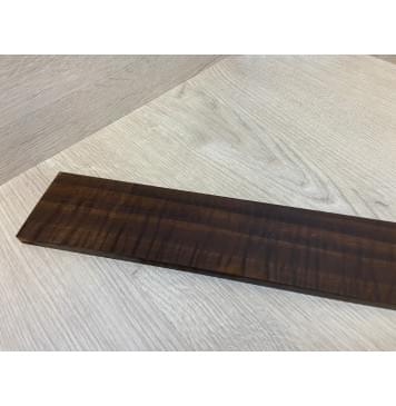 Орех Грецкий Волнистый Печёный 180гр заготовка накладки для электрогитары Радиал АА Волна А 10х67-55х535 мм-11