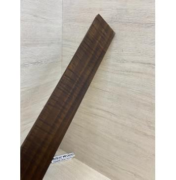 Орех Грецкий Волнистый Печёный 180гр заготовка накладки для электрогитары Радиал АА Волна А 10х67-55х535 мм-12