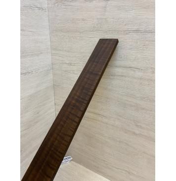 Орех Грецкий Волнистый Печёный 180гр заготовка накладки для электрогитары Радиал АА Волна А 10х67-55х535 мм-18