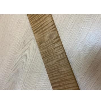 Клён Волнистый Печёный 180 гр заготовка накладки для электрогитары Радиал АА Волна ААА 8х65-56х560 мм-7