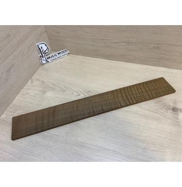 Орех Грецкий Волнистый Печёный 180гр заготовка накладки для электрогитары Радиал АА Волна АА 8.5х75х545 мм-2