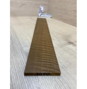 Орех Грецкий Волнистый Печёный 180гр заготовка накладки для электрогитары Радиал АА Волна АА 8.5х75х545 мм-4