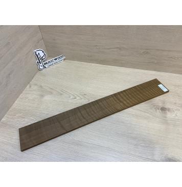 Орех Грецкий Волнистый Печёный 180гр заготовка накладки для электрогитары Радиал АА Волна АА 8.5х75х545 мм-8