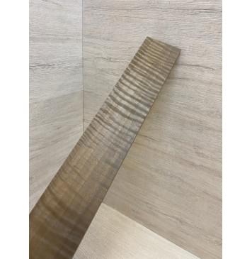 Орех Грецкий Волнистый Печёный 180гр заготовка накладки для электрогитары Радиал АА Волна АА 8.5х75х545 мм-12