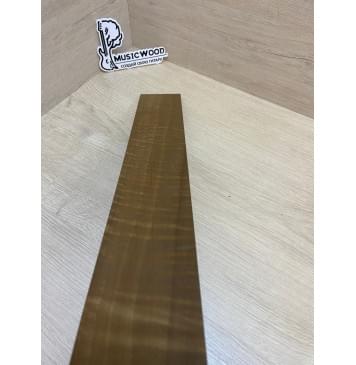 Орех Грецкий Волнистый Печёный 180гр заготовка накладки для электрогитары Радиал АА Волна АА 8.5х75х545 мм-7