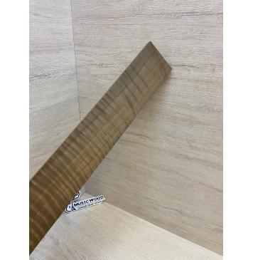 Орех Грецкий Волнистый Печёный 180гр заготовка накладки для электрогитары Радиал АА Волна АА 8.5х75х545 мм-19