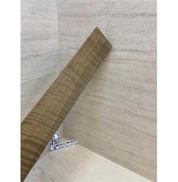 Орех Грецкий Волнистый Печёный 180гр заготовка накладки для электрогитары Радиал АА Волна АА 8.5х75х545 мм-21