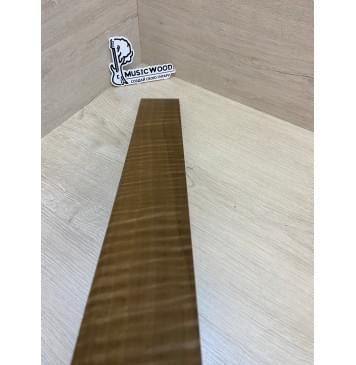 Орех Грецкий Волнистый Печёный 180гр заготовка накладки для электрогитары Радиал АА Волна АА 8.5х75х545 мм-13