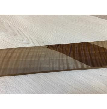 Орех Грецкий Волнистый Печёный 180гр заготовка накладки для электрогитары Радиал АА Волна АА 8.5х75х545 мм-10