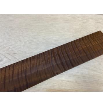 Орех Грецкий Волнистый Печёный 180гр заготовка накладки для электрогитары Радиал АА Волна АА 8.5х75х545 мм-11