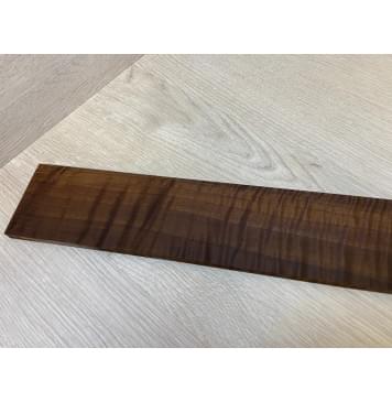 Орех Грецкий Волнистый Печёный 180гр заготовка накладки для электрогитары Радиал АА Волна АА 8.5х75х545 мм-17