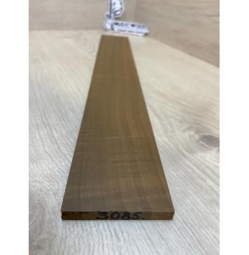 Орех Грецкий Волнистый Печёный 180гр заготовка накладки для электрогитары Радиал АА Волна А 8.5х72х505 мм-2