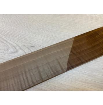 Орех Грецкий Волнистый Печёный 180гр заготовка накладки для электрогитары Радиал АА Волна А 8.5х72х505 мм-8