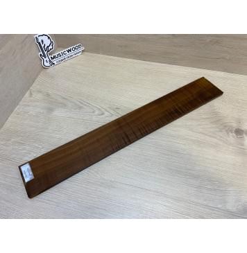 Орех Грецкий Волнистый Печёный 180гр заготовка накладки для электрогитары Радиал АА Волна А 8.5х72х505 мм-14