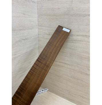 Орех Грецкий Волнистый Печёный 180гр заготовка накладки для электрогитары Радиал АА Волна А 8.5х72х505 мм-16