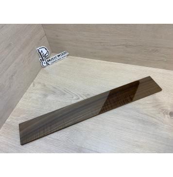 Орех Грецкий Волнистый Печёный 180гр заготовка накладки для электрогитары Смешанный ААА Волна А 8.7х72х510 мм-22