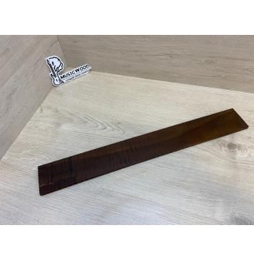 Орех Грецкий Волнистый Печёный 180гр заготовка накладки для электрогитары Смешанный ААА Волна А 8.5х70-67х520 мм-0