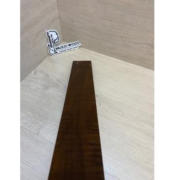 Орех Грецкий Волнистый Печёный 180гр заготовка накладки для электрогитары Смешанный ААА Волна А 8.5х70-67х520 мм-25