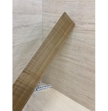 Орех Грецкий Волнистый Печёный 180гр заготовка накладки для электрогитары Смешанный ААА Волна А 8х70-58х505 мм-13