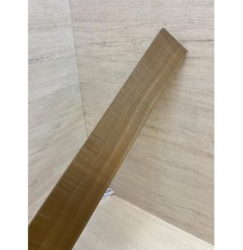 Орех Грецкий Волнистый Печёный 180гр заготовка накладки для электрогитары Смешанный ААА Волна А 8х70-58х505 мм-9