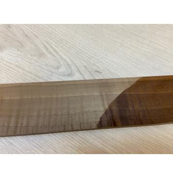 Орех Грецкий Волнистый Печёный 180гр заготовка накладки для электрогитары Смешанный ААА Волна А 8х70-58х505 мм-10