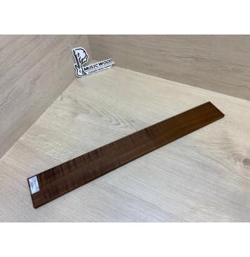 Орех Грецкий Волнистый Печёный 180гр заготовка накладки для электрогитары Смешанный ААА Волна А 8х70-58х505 мм-24