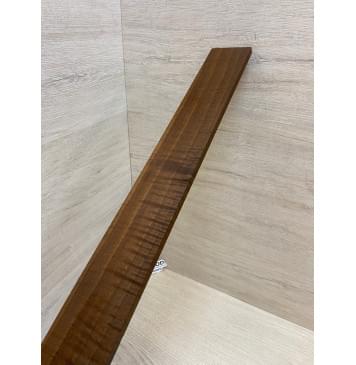 Орех Грецкий Волнистый Печёный 180гр заготовка накладки для электрогитары Смешанный ААА Волна А 8х70-58х505 мм-18