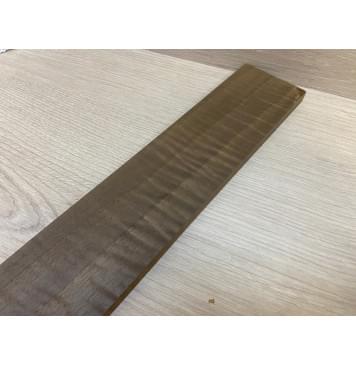 Орех Грецкий Волнистый Печёный 180гр заготовка накладки для электрогитары Смешанный ААА Волна АА 11х70-65х520 мм-3