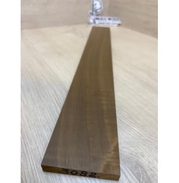 Орех Грецкий Волнистый Печёный 180гр заготовка накладки для электрогитары Смешанный ААА Волна АА 11х70-65х520 мм-2