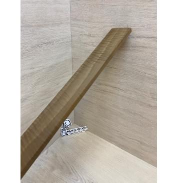 Орех Грецкий Волнистый Печёный 180гр заготовка накладки для электрогитары Смешанный ААА Волна АА 11х70-65х520 мм-11