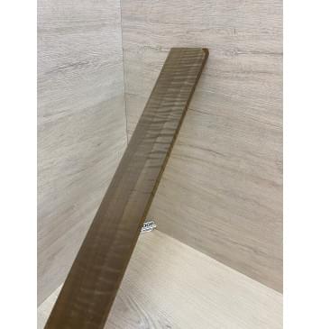 Орех Грецкий Волнистый Печёный 180гр заготовка накладки для электрогитары Смешанный ААА Волна АА 11х70-65х520 мм-16