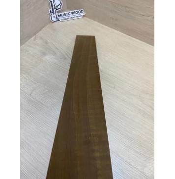 Орех Грецкий Волнистый Печёный 180гр заготовка накладки для электрогитары Смешанный ААА Волна АА 11х70-65х520 мм-5