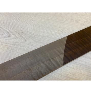 Орех Грецкий Волнистый Печёный 180гр заготовка накладки для электрогитары Смешанный ААА Волна АА 11х70-65х520 мм-7