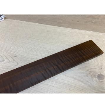 Орех Грецкий Волнистый Печёный 180гр заготовка накладки для электрогитары Смешанный ААА Волна АА 11х70-65х520 мм-8