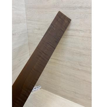 Орех Грецкий Волнистый Печёный 180гр заготовка накладки для электрогитары Смешанный ААА Волна АА 8х70-67х520 мм-13