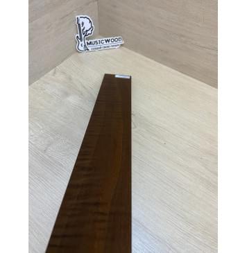 Орех Грецкий Волнистый Печёный 180гр заготовка накладки для электрогитары Смешанный ААА Волна АА 8х70-67х520 мм-12