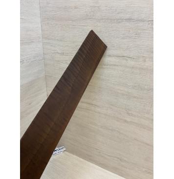 Орех Грецкий Волнистый Печёный 180гр заготовка накладки для электрогитары Смешанный ААА Волна АА 8х70-67х520 мм-0