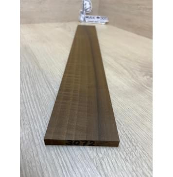 Орех Грецкий Волнистый Печёный 180гр заготовка накладки для электрогитары Смешанный ААА Волна А 8.5х72х530 мм-5