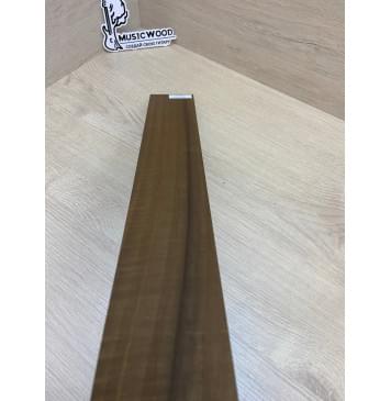 Орех Грецкий Волнистый Печёный 180гр заготовка накладки для электрогитары Смешанный ААА Волна А 8.5х72х530 мм-10