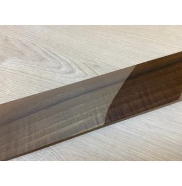 Орех Грецкий Волнистый Печёный 180гр заготовка накладки для электрогитары Смешанный ААА Волна А 8.5х72х530 мм-9