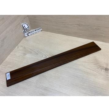 Орех Грецкий Волнистый Печёный 180гр заготовка накладки для электрогитары Смешанный ААА Волна А 8.5х72х530 мм-0