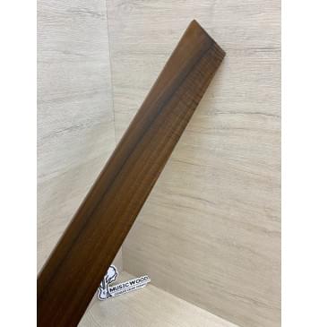 Орех Грецкий Волнистый Печёный 180гр заготовка накладки для электрогитары Смешанный ААА Волна А 8.5х72х530 мм-17