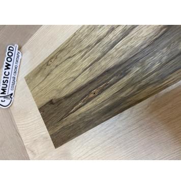 Корина Чёрная заготовка корпуса гитары со сквозным грифом Смешанный АА 50.5х123х550-520 мм (2шт) (Червоточины) Корина Чёрная заготовка корпуса гитары со сквозным грифом Смешанный АА 50.5х123х550-520 мм (2шт) (Червоточины)-10