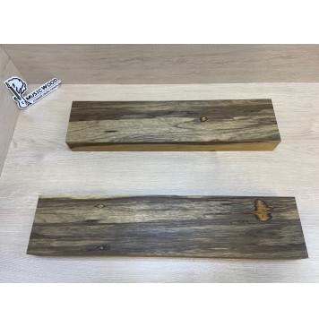 Корина Чёрная заготовка корпуса гитары со сквозным грифом Смешанный АА 50.5х123х550-520 мм (2шт) (Червоточины) Корина Чёрная заготовка корпуса гитары со сквозным грифом Смешанный АА 50.5х123х550-520 мм (2шт) (Червоточины)-0