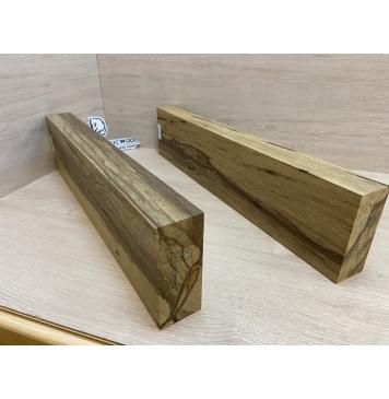 Корина Чёрная заготовка корпуса гитары со сквозным грифом Смешанный АА 50.5х123х550-520 мм (2шт) (Червоточины) Корина Чёрная заготовка корпуса гитары со сквозным грифом Смешанный АА 50.5х123х550-520 мм (2шт) (Червоточины)-7