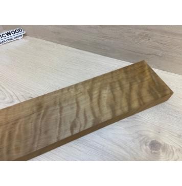 Берёза Пламенная Печёная 180гр Универсальная заготовка Радиал АА Волна ААА 32х105х565 мм-5